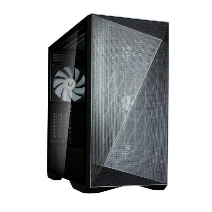 Kompiuterio korpusas ATX Mid-Tower su 4 ARGB ventiliatoriais Zalman Z9 Iceberg, juodas