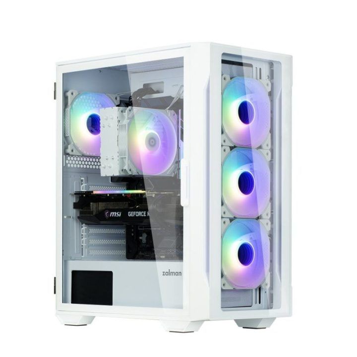 Kompiuterio korpusas Zalman I3 NEO, 415 × 219 × 484 mm, baltas