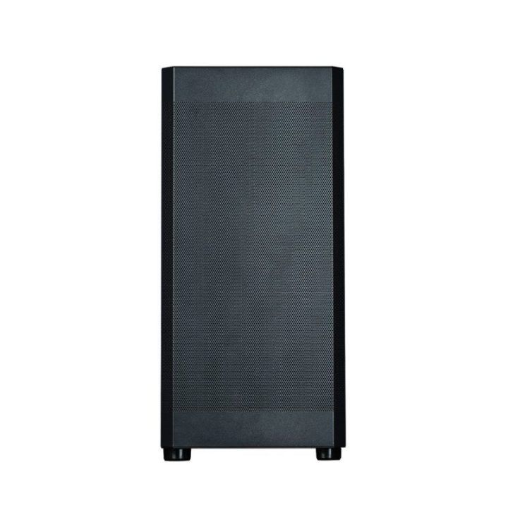 Kompiuterio korpusas ATX su tinkleline konstrukcija ir 6 × 120 mm ventiliatoriais Zalman I4, juodas