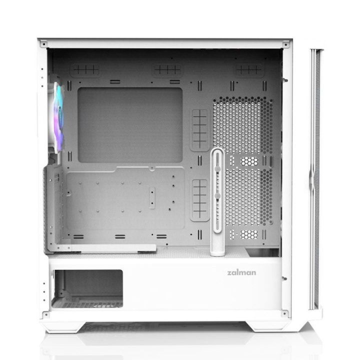 ATX kompiuterio korpusas su 4 ARGB ventiliatoriais Zalman Z10 DUO, baltas