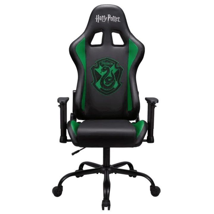 Žaidimų kėdė su Harry Potter Slytherin motyvu Subsonic