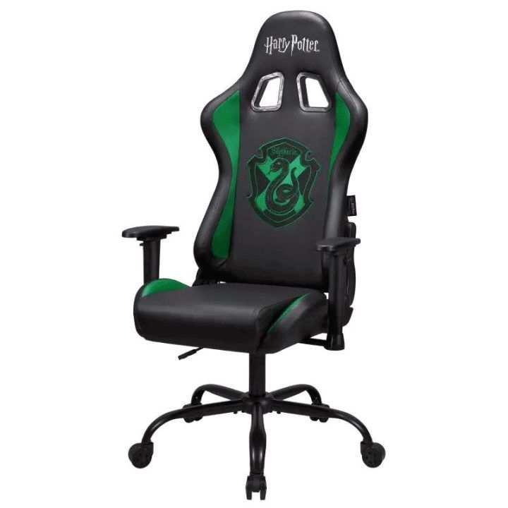 Žaidimų kėdė su Harry Potter Slytherin motyvu Subsonic