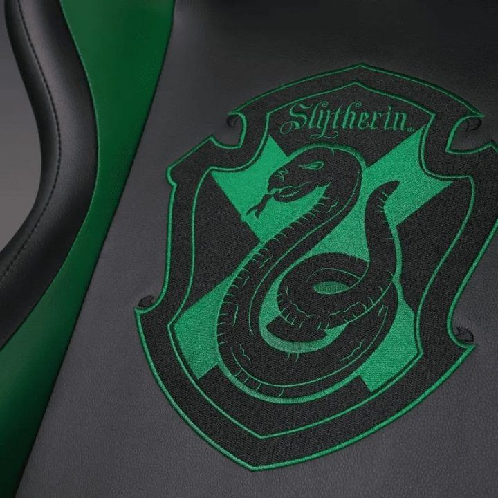 Žaidimų kėdė su Harry Potter Slytherin motyvu Subsonic