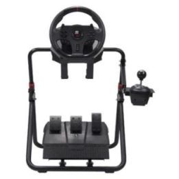 Žaidimų vairo stovas su reguliuojamo aukščio atrama Subsonic Racing Stand