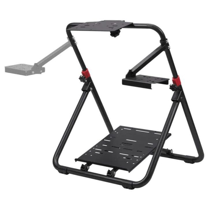 Žaidimų vairo stovas su reguliuojamo aukščio atrama Subsonic Racing Stand