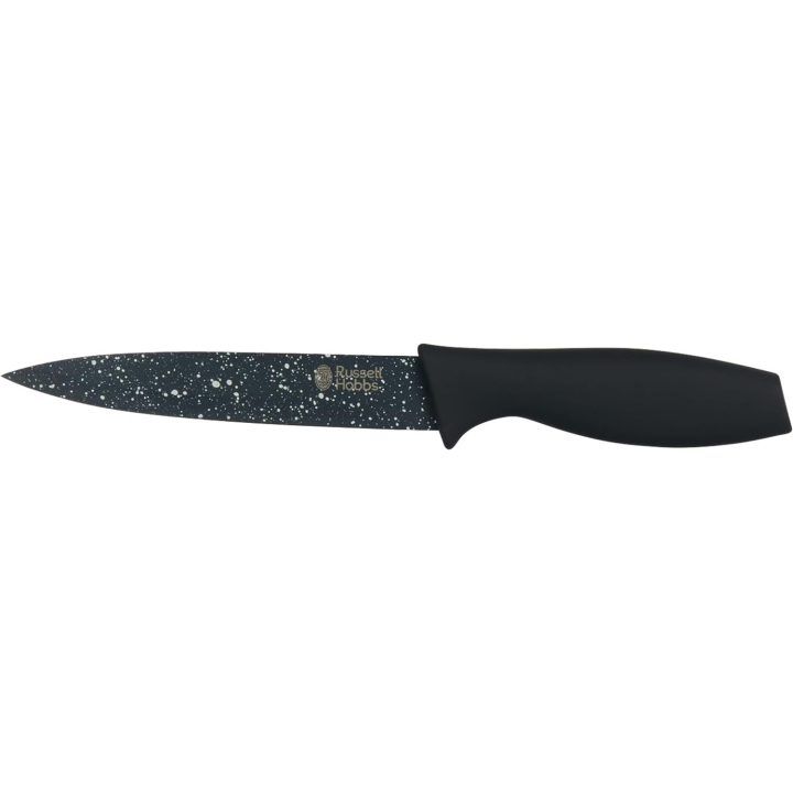 Peilių rinkinys su mėlyno marmuro rašto ašmenimis Russell Hobbs Nightfall Stone, 3 vnt