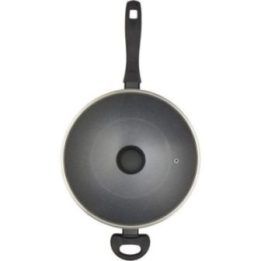 Wok keptuvė su marmuro efekto danga Russell Hobbs Metallic Marble, 28 cm