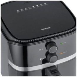Karšto oro gruzdintuvė Severin FR 2452, 5 l, 1500 W, juoda su sidabrine