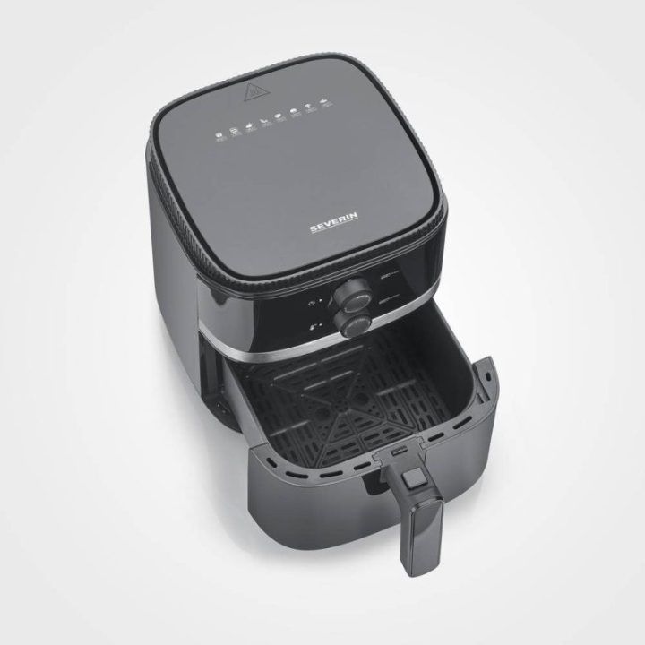 Karšto oro gruzdintuvė Severin FR 2452, 5 l, 1500 W, juoda su sidabrine