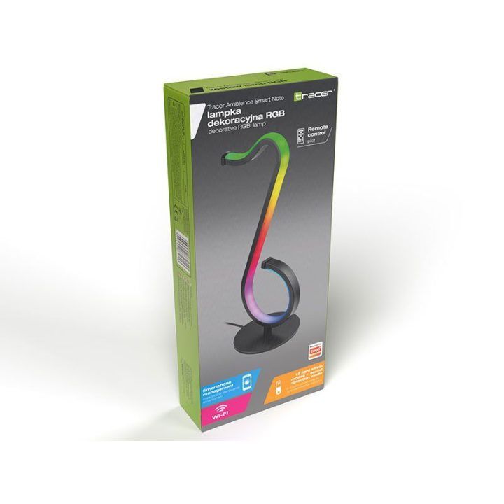 PAVADINIMAS: Dekoratyvinis LED šviestuvas Tracer Ambience Smart Note, 7 W