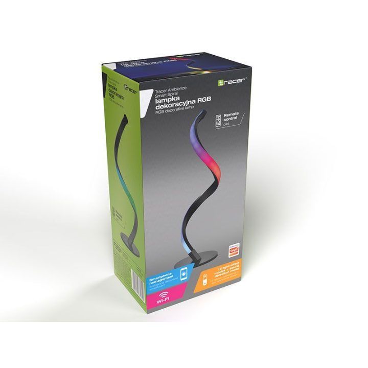 Spiralinis LED šviestuvas Tracer Ambience Smart Spiral, 7 W