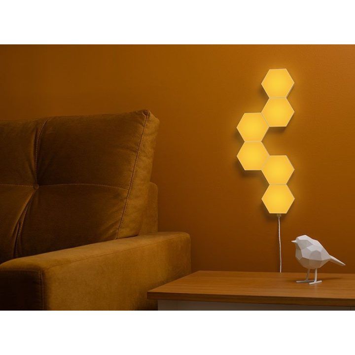 Šešiakampių LED šviestuvų rinkinys Tracer Ambience, 6 vnt