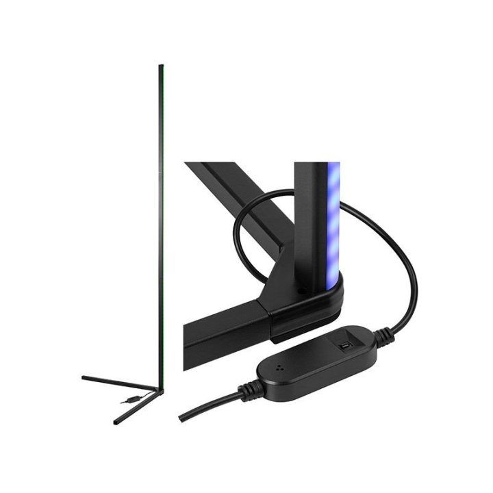 Kampinis LED šviestuvas Tracer Ambience Smart Corner, 140 cm