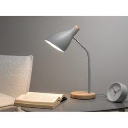 Stalinė lempa su E27 lizdu Tracer Scandi, 40 W, 40 × 15 × 17 cm, pilka