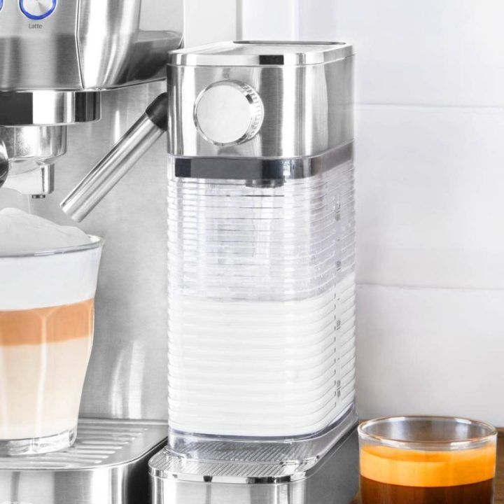 Espreso kavos aparatas su portafiltru ir automatiniu pieno plakikliu Gastroback Design Espresso Piccolo Pro M, 1350 W
