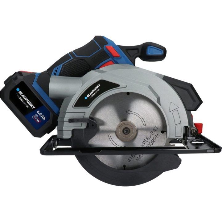 Akumuliatorinis diskinis pjūklas Blaupunkt CC5010, 18 V, 165 mm