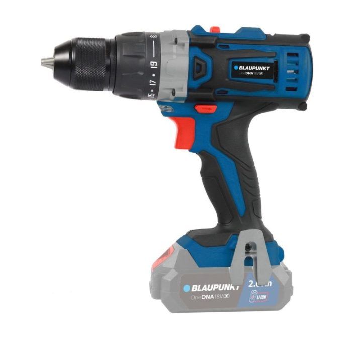 Akumuliatorinis gręžtuvas su metaliniu griebtuvu Blaupunkt CD7010, 18 V