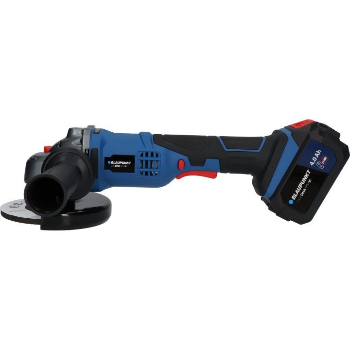 Akumuliatorinis kampinis šlifuoklis Blaupunkt CG5010, 125 mm