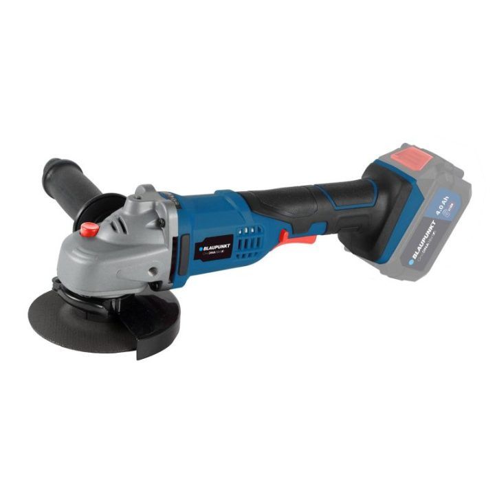 Akumuliatorinis kampinis šlifuoklis Blaupunkt CG5010, 125 mm