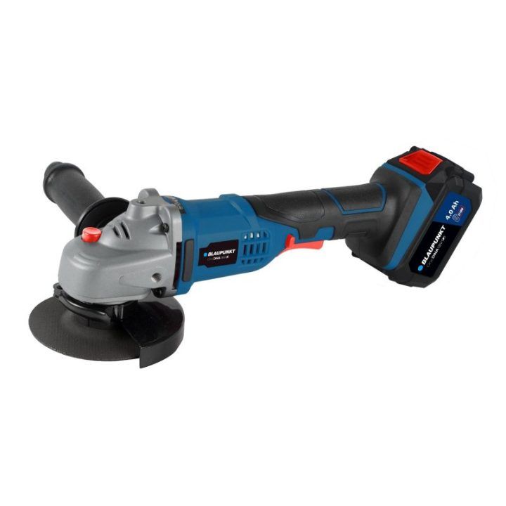 Akumuliatorinis kampinis šlifuoklis Blaupunkt CG5010, 125 mm