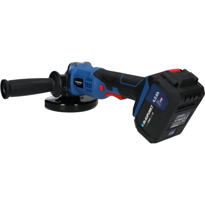 Akumuliatorinis kampinis šlifuoklis Blaupunkt CG5010, 125 mm
