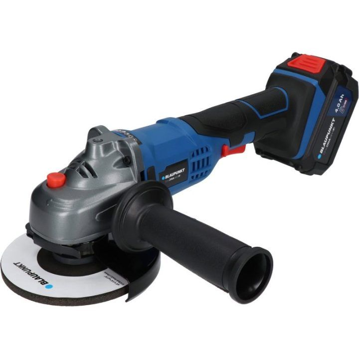 Akumuliatorinis kampinis šlifuoklis Blaupunkt CG5010, 125 mm