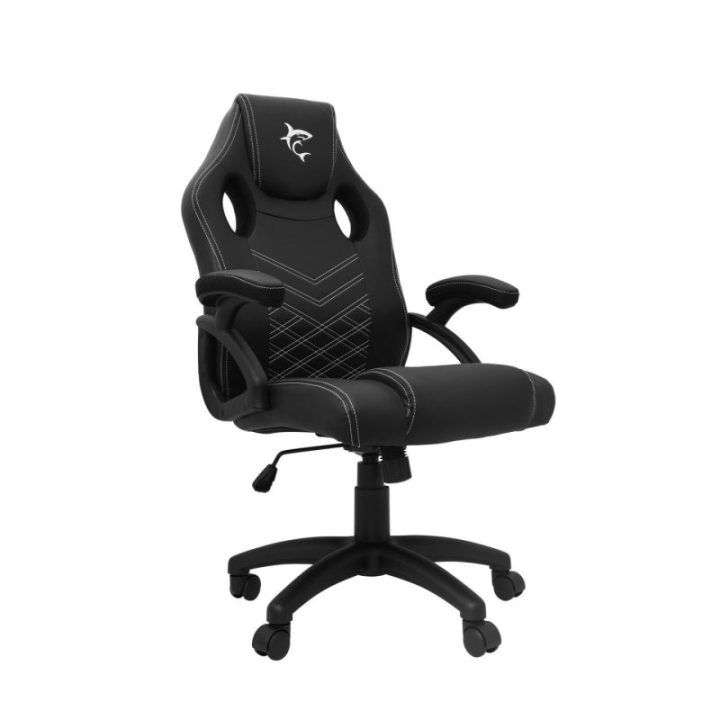 Žaidimų kėdė su reguliuojamu aukščiu White Shark ZOLDER, juoda