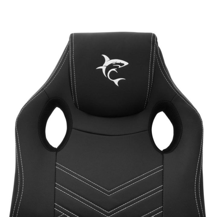 Žaidimų kėdė su reguliuojamu aukščiu White Shark ZOLDER, juoda