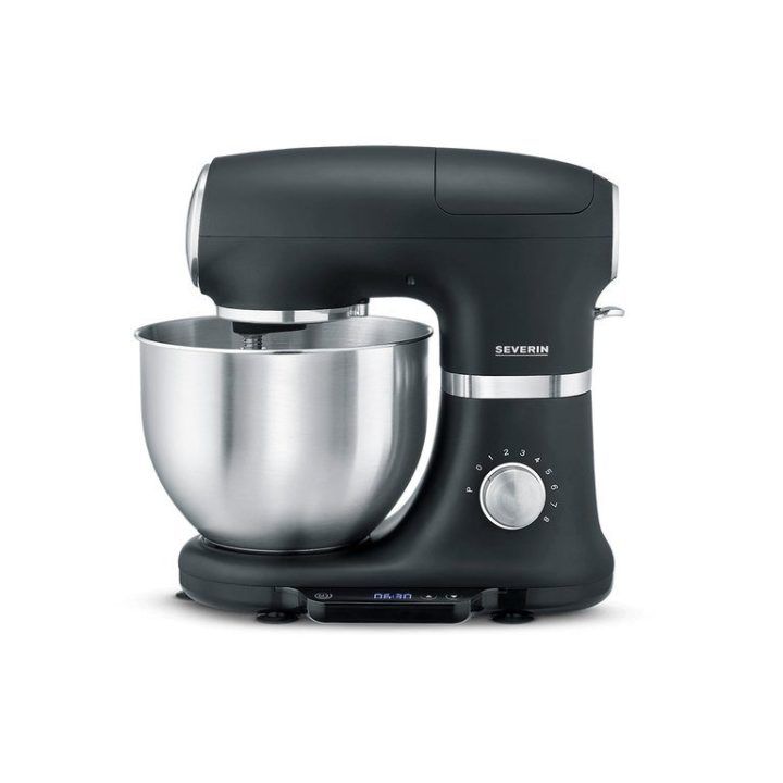 Planetinis virtuvinis kombainas Severin KM 3898, 5,5 l, 1000 W, juodas