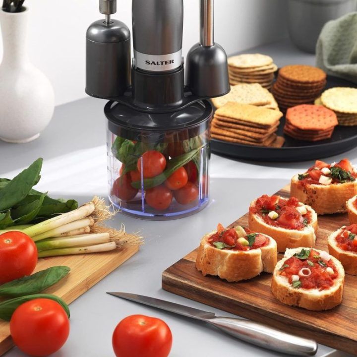Trijų funkcijų rankinis trintuvas Salter Cosmos, 500 ml, 350 W