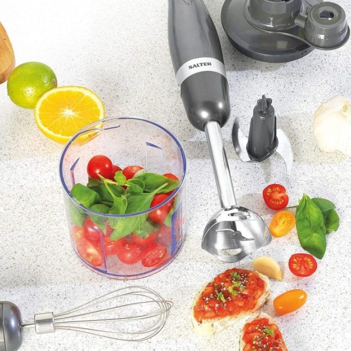 Trijų funkcijų rankinis trintuvas Salter Cosmos, 500 ml, 350 W