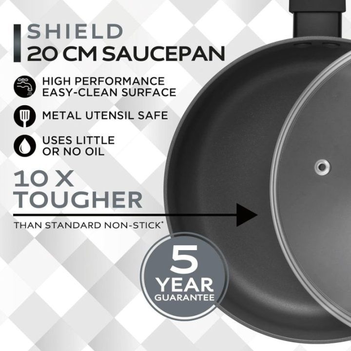 Nepridegantis puodas Russell Hobbs Shield, 20 cm