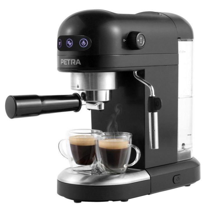 Espreso aparatas su pieno putų plakikliu Petra PT5240BVDE, 1465 W, 1,4 l