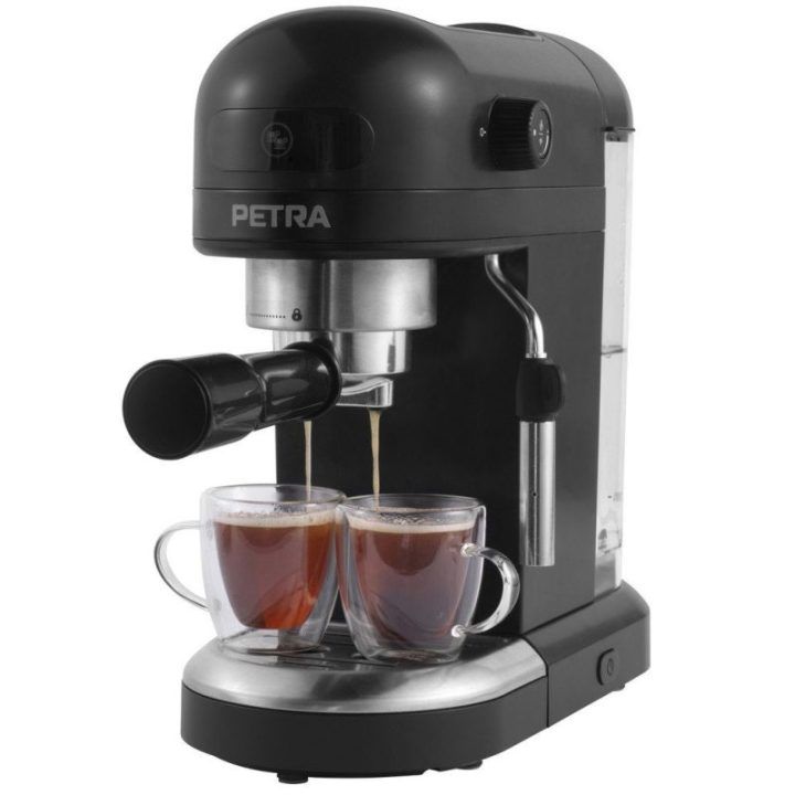 Espreso aparatas su pieno putų plakikliu Petra PT5240BVDE, 1465 W, 1,4 l