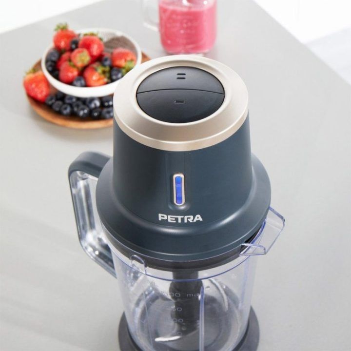 PAVADINIMAS: Akumuliatorinis trintuvas su ąsočiu Petra PT5393BGRYVDE, 1,5 l