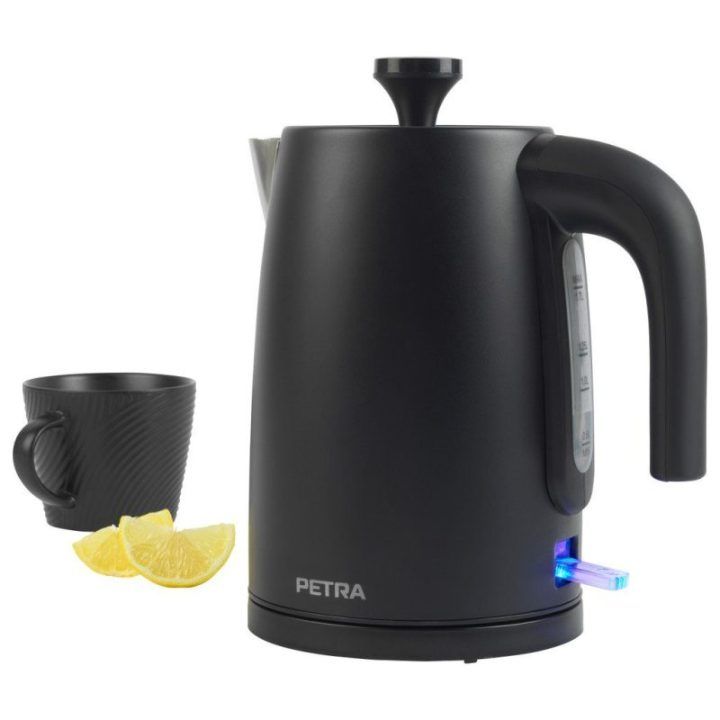 Matinis elektrinis virdulys Petra PT5632MBLKVDE, 3 kW, 1,7 l, juodas