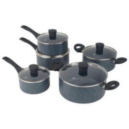 Puodų ir keptuvių rinkinys Russell Hobbs Nightfall, 5 vnt