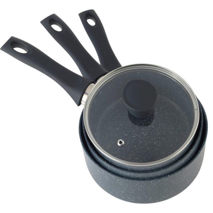 Puodų ir keptuvių rinkinys Russell Hobbs Nightfall, 5 vnt
