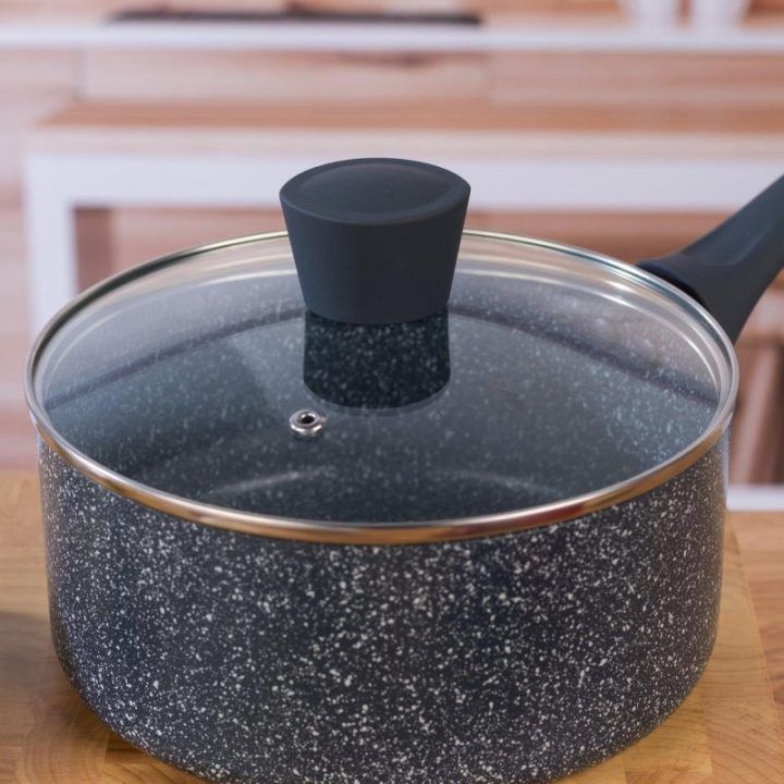 Puodų ir keptuvių rinkinys Russell Hobbs Nightfall, 5 vnt