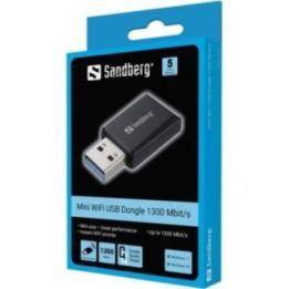 Wi-Fi USB tinklo adapteris Sandberg, iki 1300 Mbit/s