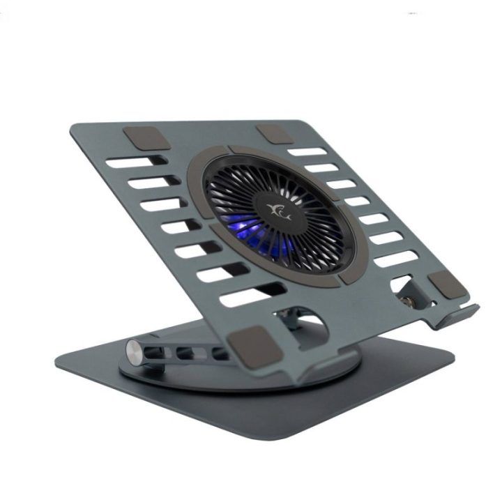 Nešiojamojo kompiuterio aušinimo stovas White Shark ICE MONSTER GCP-16, 17,3 colio, pilkas