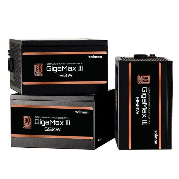 Maitinimo blokas Zalman ZM850-GV3 GigaMax, 850 W, 80 PLUS Bronze