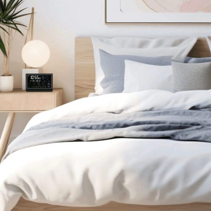 Orų stotelė su Wi-Fi Manta MTO200B Windy Smart, juoda