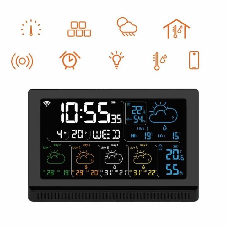 Orų stotelė su Wi-Fi Manta MTO200B Windy Smart, juoda