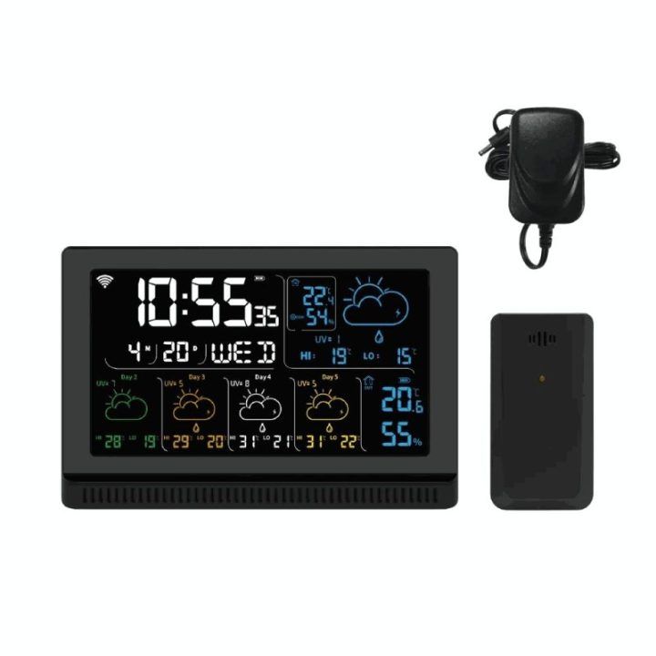 Orų stotelė su Wi-Fi Manta MTO200B Windy Smart, juoda