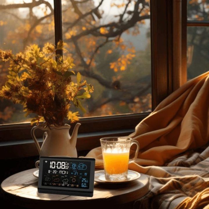 Orų stotelė su Wi-Fi Manta MTO200B Windy Smart, juoda