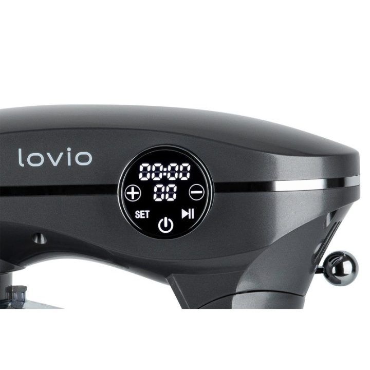 Planetinis plaktuvas su 6,5 l dubeniu Lovio ChefMaster, 1 800 W, pilkas