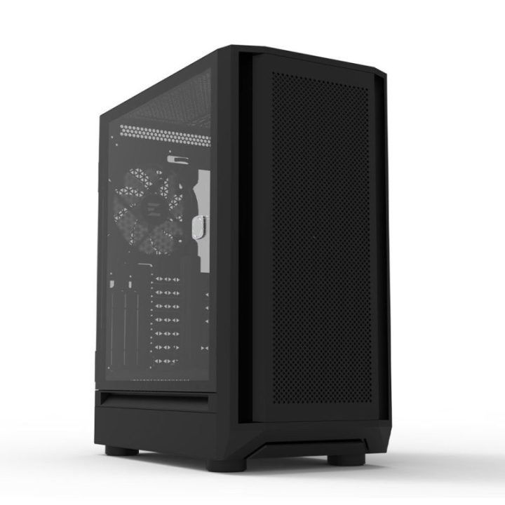 Kompiuterio korpusas su 4 RGB ventiliatoriais Zalman i6, juodas