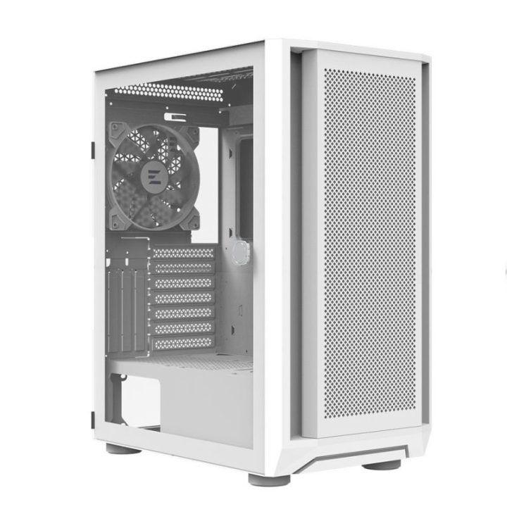 Kompiuterio korpusas su 4 RGB ventiliatoriais Zalman i6, baltas