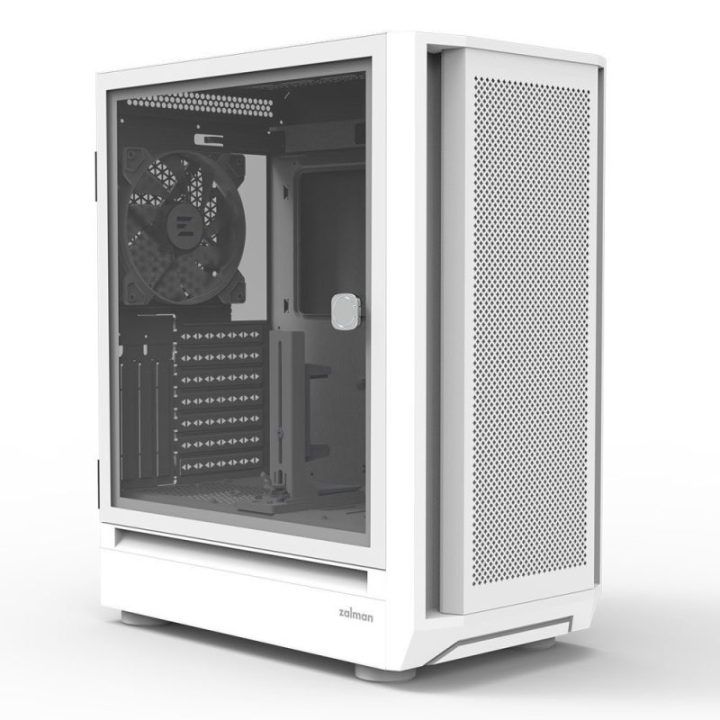 Kompiuterio korpusas su 4 RGB ventiliatoriais Zalman i6, baltas